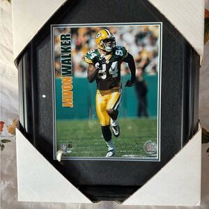 Javon Walker Green Bay Packers Framed Photo Print - Official NFL Hologram